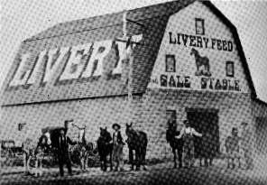 William McMullen's livery stable